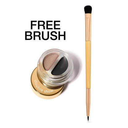 Last Day 70%OFF:double show clay pot shadow liner + brush