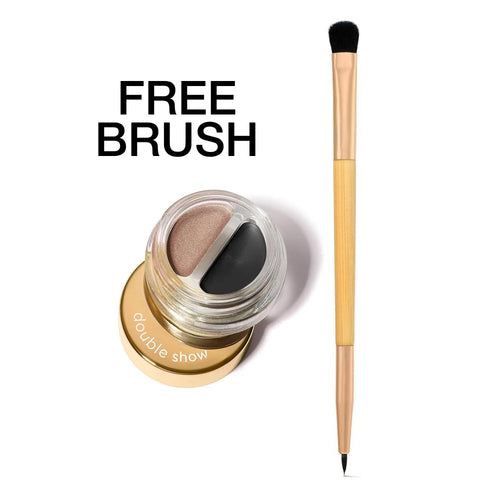 Last Day 70%OFF:double show clay pot shadow liner + brush