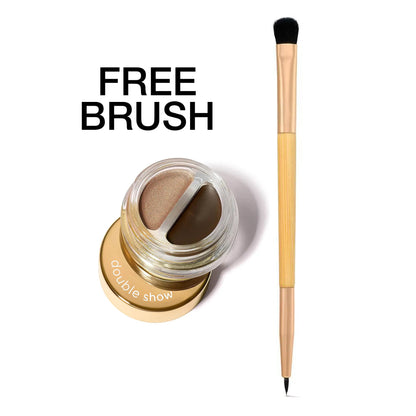 Last Day 70%OFF:double show clay pot shadow liner + brush