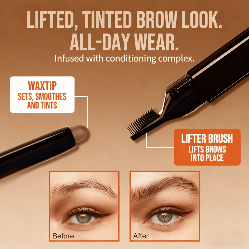 LASY DAY 50% OFF🎉~Stop skipping brows with this 2-in-1 easy brow stick