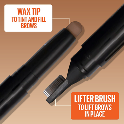 LASY DAY 50% OFF🎉~Stop skipping brows with this 2-in-1 easy brow stick